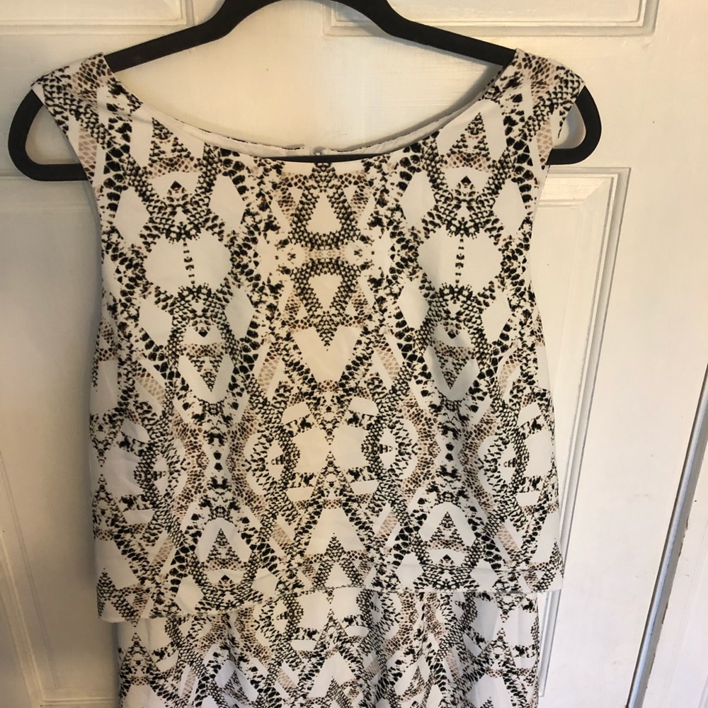 Banana republic white work dress